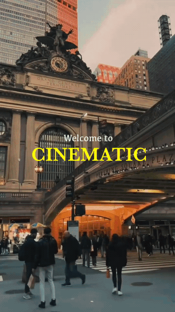 welcome to cinmatic