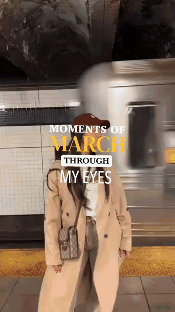 March through my eyes